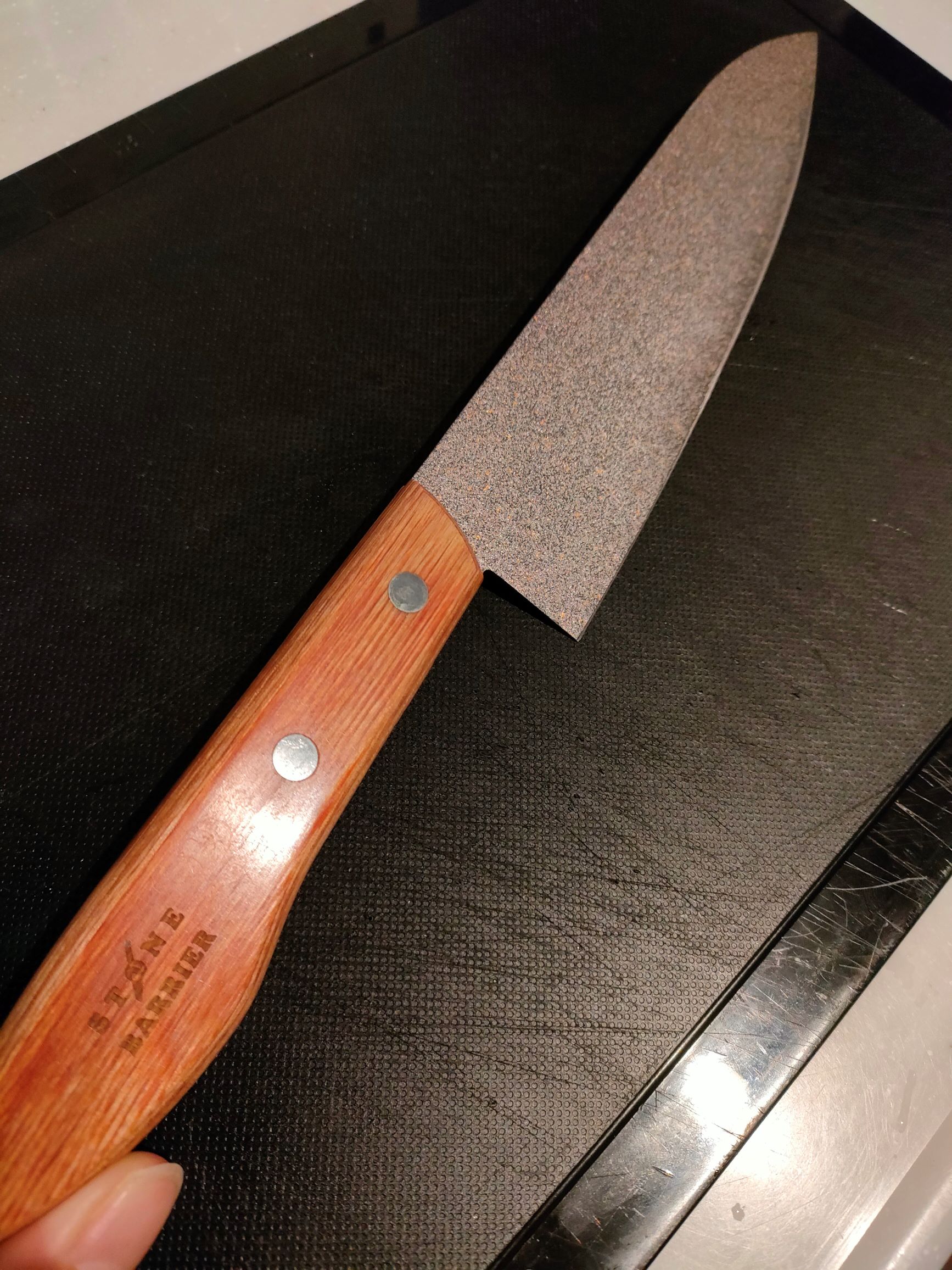 スーパーストーンバリア 包丁 牛刀 ～類似の商品の口コミも～